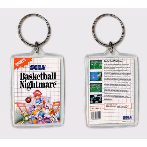 Porte-Clé En Plastique Basketball Nightmare Sega Master System