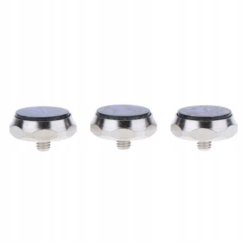 3x Boutons De Trompette Pour Réparation D'instruments À Vent Multicolores