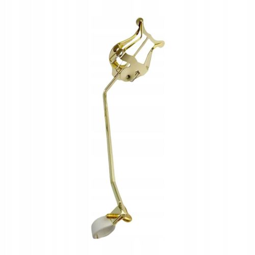 Trombone Musique Facile À Utiliser, Léger, Portable, Marche, Blanc, Avec Clip