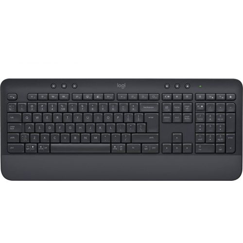 Logitech Signature K650 - Clavier - sans fil - Bluetooth 5.1 - QWERTZ - Hongrois - graphite
