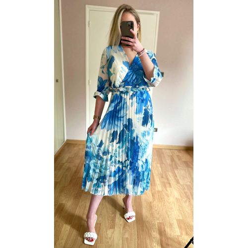 Robe Longue Bleue