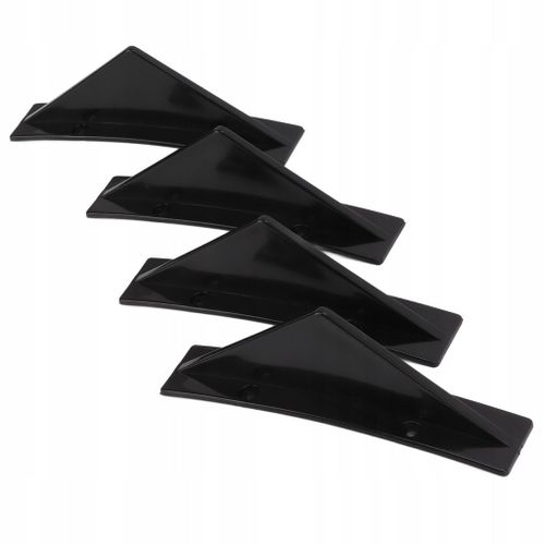 4 Pièces De Diffuseur Universel Pour Pare-Chocs Shark
