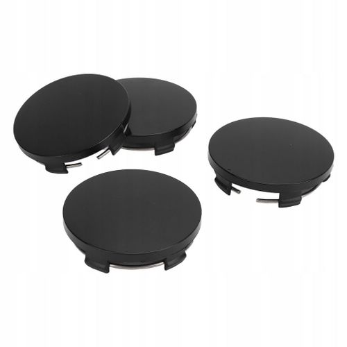 4 Pièces Enjoliveur De Roue De Voiture 60 Mm Avec Anneau En Fer P1