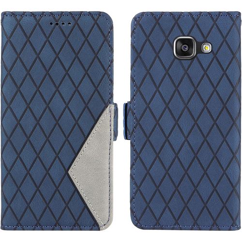 Coque Pour Samsung Galaxy A3 2016 / A310, Etui Portefeuille Flip En Cuir Premium Pour Samsung A3 2016 Avec Porte Cartes Béquille Anti-Rayures Housse Case, Bleu