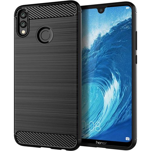 Coque Huawei Honor 8x Max,Huawei Honor 8x Max Coque De Protection Avec Absorption De Choc Et Anti-Scratch Fibre De Carbone Souple Gel De Silice Tpu Pour Huawei Honor 8x Max