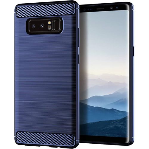 Coque Samsung Galaxy Note 8,Samsung Galaxy Note 8 Coque De Protection Avec Absorption De Choc Et Anti-Scratch Fibre De Carbone Souple Gel De Silice Tpu Pour Samsung Galaxy Note 8