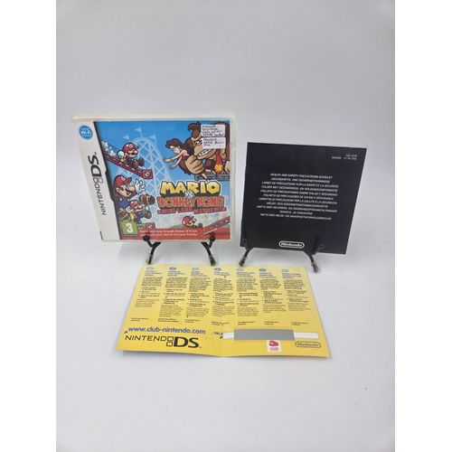 Jeu Nintendo Ds Mario Vs. Donkey Kong Mini-Land Mayhem ! En Boite, Avec Notices + Vip Non Gratté (Jaquette Gondolée)