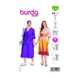 Patron Burda 5724 - Robe