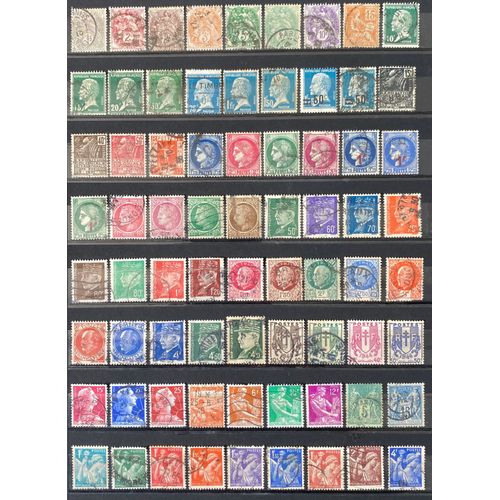 Lot De 72 Timbres Divers France