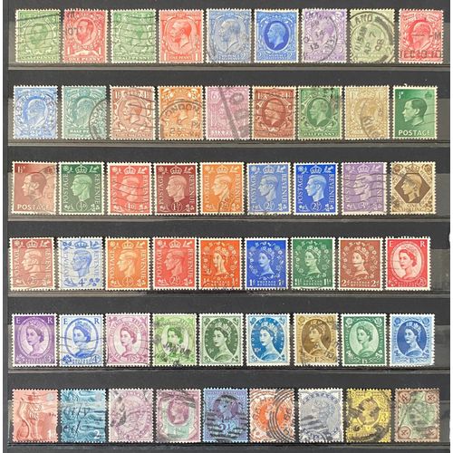 Lot De 54 Timbres Grande Bretagne
