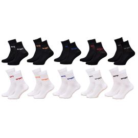 Chaussettes Homme Kindy En Coton -Assortiment Modèles Photos Selon Arrivages- Pack De 10 Paires Tennis Assorties