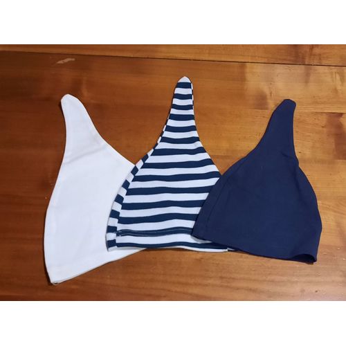 Lot De 3 Bonnets Naissance