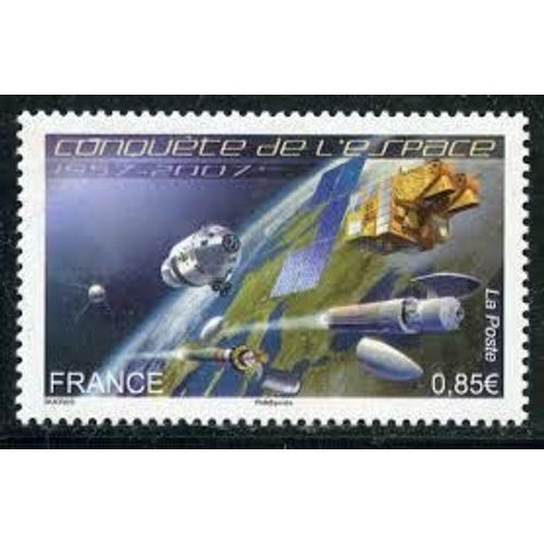 Conquête De L'espace : Satellite Année 2007 N° 4104 Yvert Et Tellier Luxe