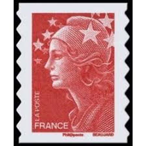 Marianne De Beaujard "Marianne Et Le Valeurs De L’Europe" Année 2008 Autoadhésif N° 4197 Ou 175 Yvert Et Tellier Luxe