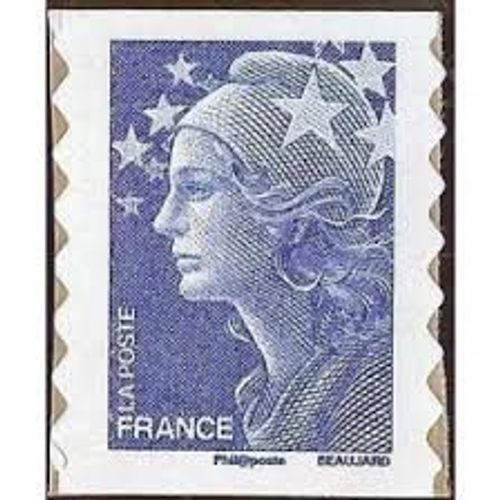 Marianne De Beaujard "Marianne Et Les Valeurs De L'europe Année 2008 Autoadhésif N° 4201 Ou 179 Yvert Et Tellier Luxe