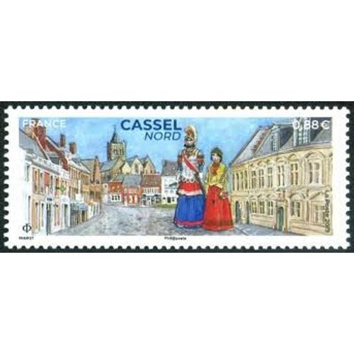 "Les Géants Reuze Papa" À Cassel Année 2019 N° 5336 Yvert Et Tellier Luxe
