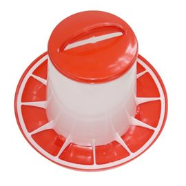 Volaille Poulet Fodder Oiseaux Boire Des Oiseaux Outils Diététiques Pots À Boire Mangeoire Pour Pigeons Fournitures Pour Animaux - Type Rouge-1 Kg
