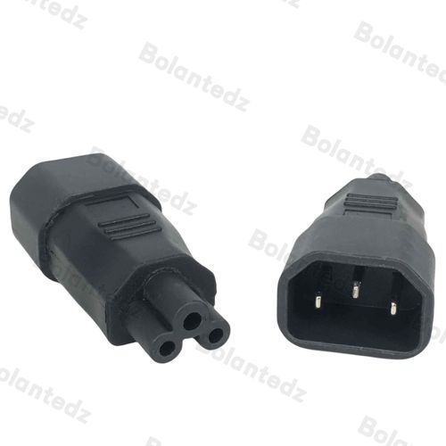 Adaptateur de prise industrielle d'alimentation femelle,Abrtor C5 à C14,IEC320,1PC