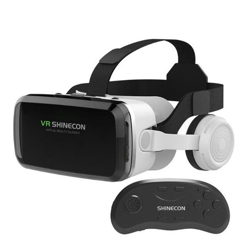 Lunettes De Réalité Virtuelle Sans Fil Imax,Énorme Écran 3d,Boîte En Carton Google,Casque Vr Pour Téléphone 4.7-7.2 Pouces,Support De Manette De Jeu - Type Option 3