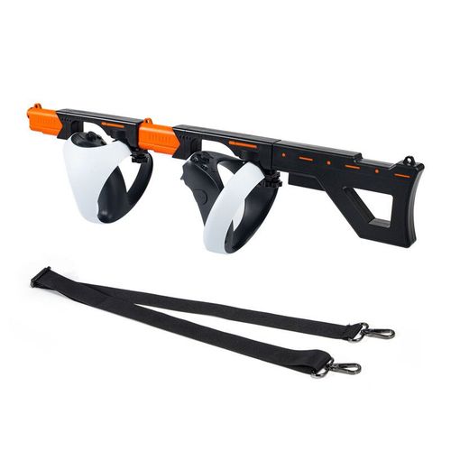 Stock De Pistolet Pour Ps Vr2 Vr,Boîtier De Contrôleur,Poignée De Pistolet,Expérience De Tir De Jeu Fps Améliorée Pour Accessoires Playstation Vr2 - Type Black 2