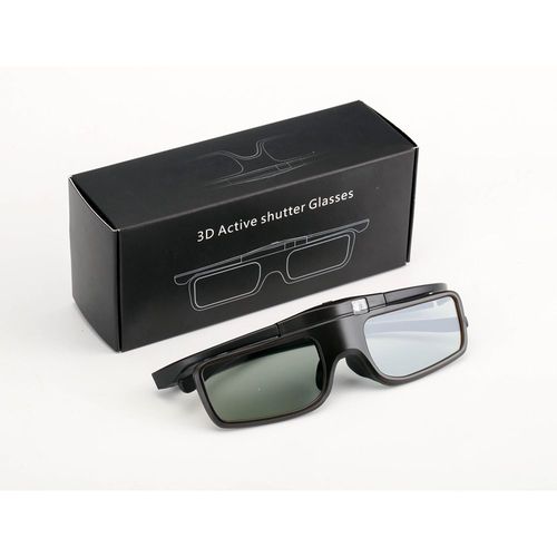 Lunettes 3D à obturateur actif pour Epson TW5700/5400/5600/930,pour Samsung,Sony TV 3D,projecteur RF Compatible Bluetooth,nouvelle collection 2025 - Type Black