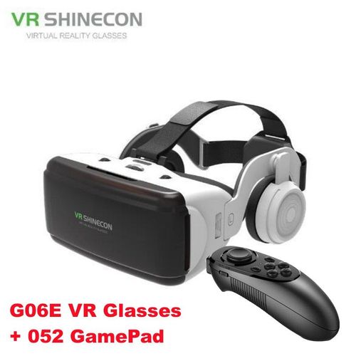 Lunettes Vr De Réalité Virtuelle Imax,Énorme Écran 3d,Boîte En Carton Google,Casque Vr Pour Téléphone De 4.5 À 6.53 Pouces,Support De Joysticks De Jeu - Type G06e Vr-052 Gamepad #A