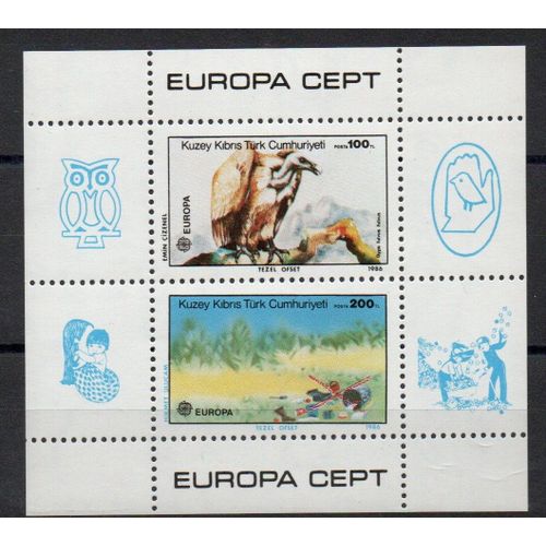 Chypre Turque Timbre Europa 1986