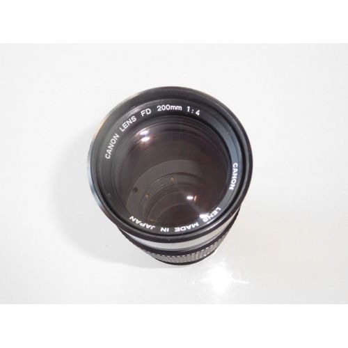 Objectif CANON FD 200mmm 1:4