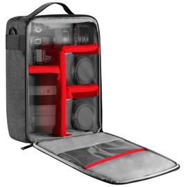 NEEWER NW140S Étui de Transport étanche pour Appareil Photo et Objectif, 22 x 15 x 32 cm, Sac rembourré Souple pour Appareil Photo numérique Nikon Sony, 4 objectifs ou Flash, déclencheur, Accessoires