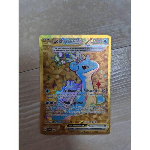 Carte Pokemon Lokhlass Ex