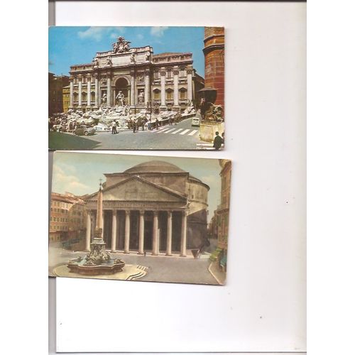 8 Cartes Postales Modernes Non Circulées Italie Rome