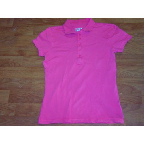 Polo C&a Yessica Rose Fuchsia Taille S Tbe