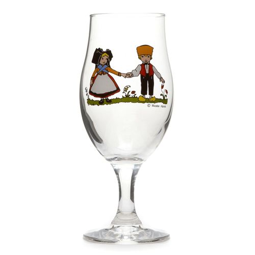 6 Verres À Bière "Ulla" Motif Hansi