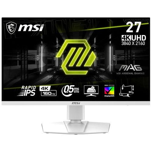 MSI MAG 274URFW Monitor PC 68,6 cm (27") 3840 x 2160 Pixel 4K Ultra HD Nero