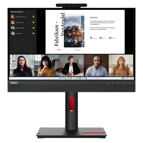 Lenovo ThinkCentre Tiny-in-One 22 Gen 5 - Écran LED - 21.5" (21.5" visualisable) - écran tactile - 1920 x 1080 Full HD (1080p) @ 60 Hz - IPS - 250 cd/m² - 1000:1 - 4 ms - HDMI, DisplayPort -...