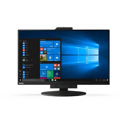 Lenovo ThinkCentre Tiny-in-One 27 - Écran LED - 27" - 2560 x 1440 @ 60 Hz - 350 cd/m² - 1000:1 - 4 ms - HDMI, DisplayPort - haut-parleurs - noir - pour ThinkCentre neo 70t 11YU