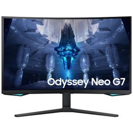 Samsung Odyssey Neo G7 S32BG750NP - G75NB Series - moniteur QLED - jeux - incurvé - 32" - 3840 x 2160 4K @ 165 Hz - VA - 350 cd/m² - 1000000:1 - 1 ms - 2xHDMI, DisplayPort - noir