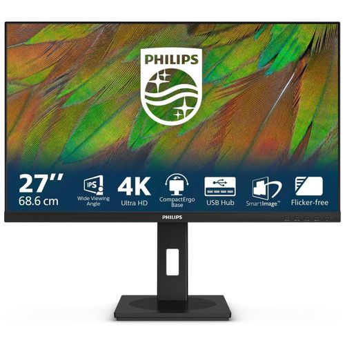 Philips 27B1N3800 - 3000 Series - écran LED - 27" - 3840 x 2160 4K UHD (2160p) @ 60 Hz - IPS - 350 cd/m² - 1000:1 - 4 ms - 2xHDMI, DisplayPort - haut-parleurs - noir
