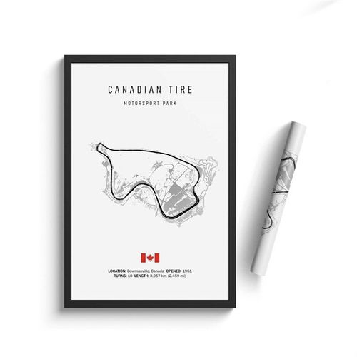 Classique Noir Et Blanc Vintage Wall Art Formule 1 Imola Monaco Monza Circuit Hd Huile Sur Toile Affiches Et Décoration Cadeaux - Type 50x70cm No Frame #R