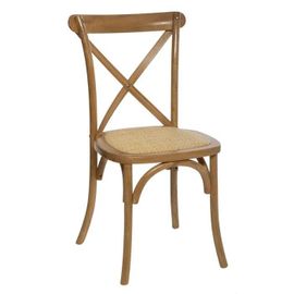 Chaise Bistrot Design Dantan En Bois Isak - Marron