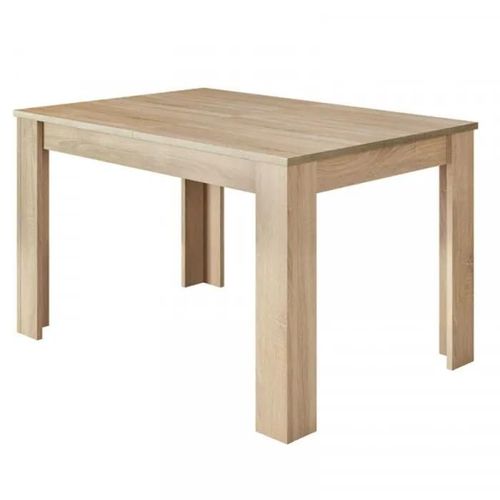 Table De Repas Extensible Chêne Clair - Oxnard - Bois Clair - Bois - L 140/190 X L 90 X H 78 Cm - Table De Repas