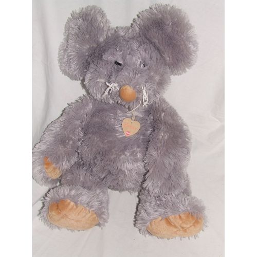 Souris Trudi Grise Grand Modele 55 Cm