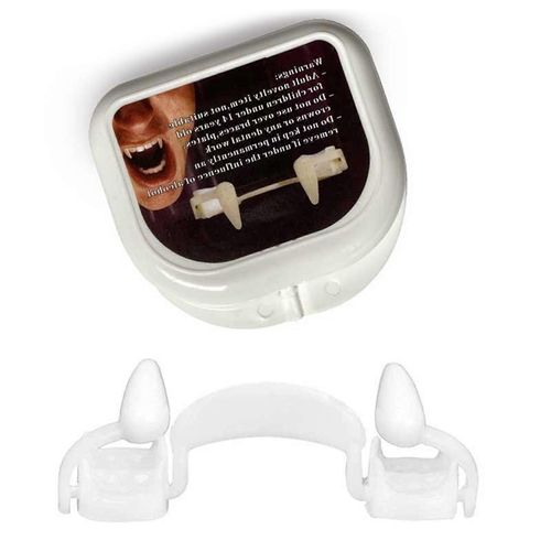 Rétractable pour les dents de vampire crocs Halloween Party Costume Cosplay Accessoires pour Annonce