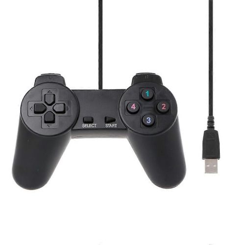 Filaire Usb 2.0 Game Controller Gamepad Joystick Joypad Pour Pc Ordinateur Portable