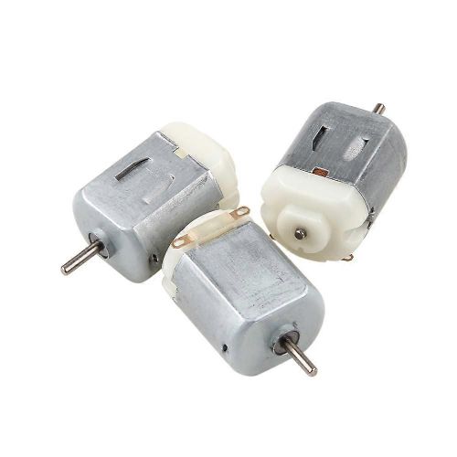 3pcs Pour Dc 3v-6v 130 Miniature Pour Moteur À C.C. Pour Voiture Jouet Électrique Robot Diy Partie