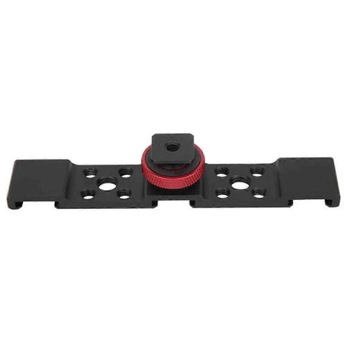 3 en 1 Adaptateur De Montage De Griffe Triple De Griffe De Crochet De Barre D¿extension De Support De Moniteur Support De Flash Pour Appareils Photo Reflex Numériques Téléphone Portable