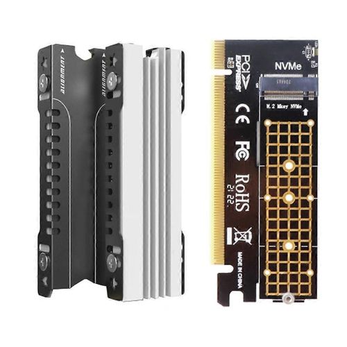 pour dissipateur thermique SSD M2 NVME pour dissipateur thermique en cuivre à disque dur à semi-conducteurs M2 2280