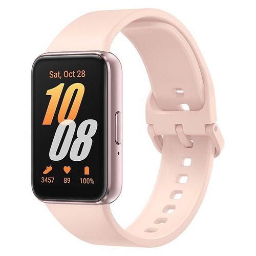 Samsung Galaxy Fit3 - Tracker D'activités Avec Bracelet - Affichage 1.6" - 256 Mo - Bluetooth - 36.8 G - Rose Doré