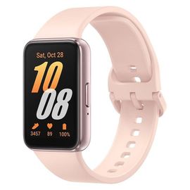 Samsung Galaxy Fit3 - Tracker D'activités Avec Bracelet - Affichage 1.6" - 256 Mo - Bluetooth - 36.8 G - Rose Doré