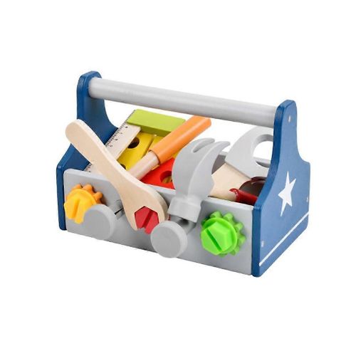 Tout-Petits Outil En Bois Jouet Boîte À Outils Jouet Sensoriel Éducatif Pour Garçons Filles